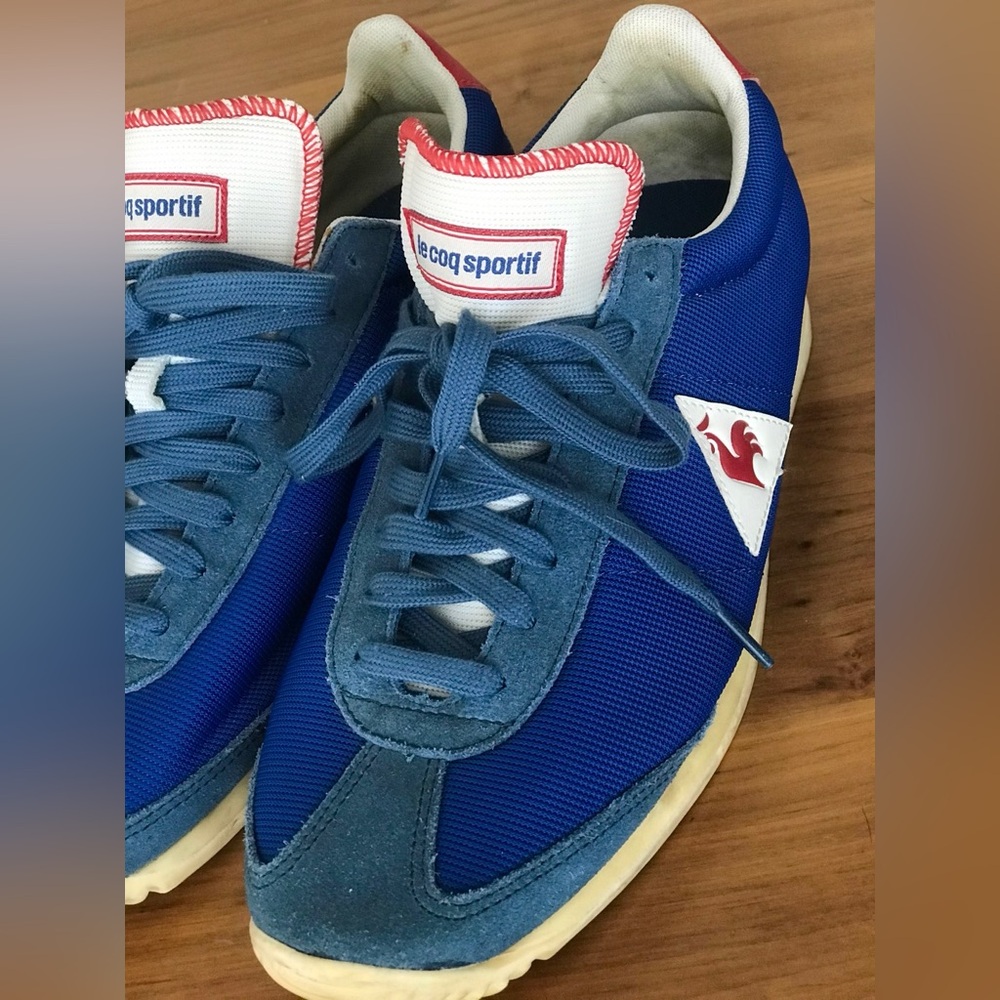 Le coq sportif vintage quartz/Red-Blue 

Men’s Size US 9